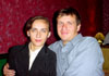 11 октября 2003 г. Сергей Бутко с женой Аней на праздновании его дня рождения
